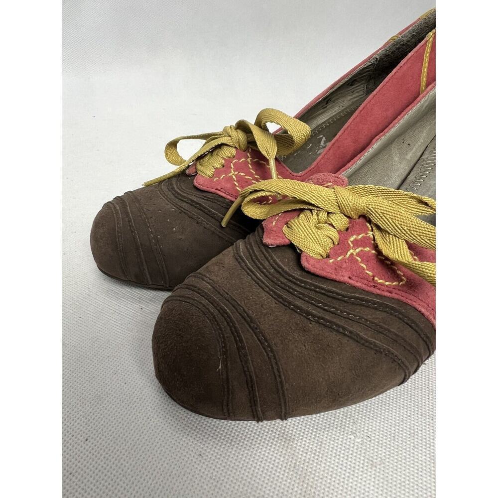 Anthropologie Pilcro Letterpress Nolana Suede Pumps Women’s Size 8 - Picture 2 of 9